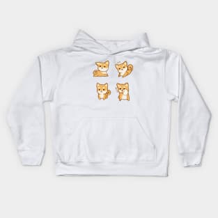 Cute Shibas Kids Hoodie